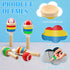 3PCS Ball Catch Game Set, Wooden Ball Catching Cup, Classic Toss Ball Game for Outdoor Sports Activities