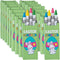 Fun Express Pastel Crayons for Easter - 24 boxes of 4 crayons