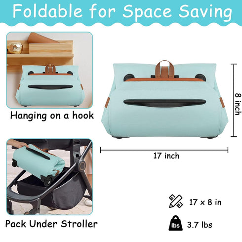 SCTEL Car Seat Travel Bag for Airplane Compatible with Most Infant Car Seats, Padded Car Seat Cover Bag, Carseat Gate