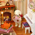 Kisoy Romantic and Cute Dollhouse Miniature DIY House Kit Creative Room Perfect DIY Gift for Friends,Lovers