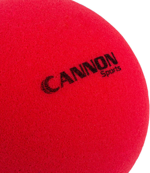 Cannon Sports Soft Foam Ball, Uncoated Medium Density Ball, Lightweight Safe Play for Indoor/Outdoor Fun