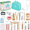 Doctor Kit for Kids, Dentist Pretend Play Educational Doctor Toy Set, 25Pcs