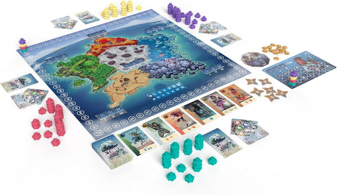 (2nd Command 14+, 1-6 45 CMON Ethnos Board Game Edition) - Powerful Clans! Area Control Strategy Game for Kids