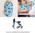 Set Cute Boston Terrier Puppy Newborn Swaddle Blanket with Beanie Soft Baby Sleep Sack Stretch Adjustable Swaddle Wraps