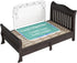 35.7" NUTIKAS Baby Bed Rail Guard for Crib - Toddler Bed Rails for Twin,Full, Queen, Toddlers, Bunk Size Bed Swing Down