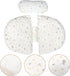Pregnancy Pillow Belly Pillow Back Cushion Adjustable Lumbar Support for Side Sleeping and Waist Relief with Removable