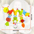 0-6 Spiral Car Seat Toys for Infants, Months Carseat & Stroller Pram Separable Activity Hanging Toys with Rattle