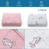 2 Pack 42 46 Splat Mat for Under High Chair, High Chair Mat for Floor, Waterproof Mat Washable for Arts and Crafts