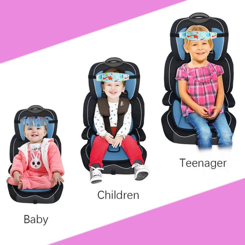 ZYNQACC 2PCS Baby Car Seat Head Support,Toddler Safety Car Seat Sleep Nap Aid Positioner Strap Belt Neck Protection