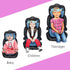 ZYNQACC 2PCS Baby Car Seat Head Support,Toddler Safety Car Seat Sleep Nap Aid Positioner Strap Belt Neck Protection