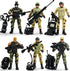 Baimiby Army Men Toy Soldiers, 6 Pcs Army Men Action Figure for Boy