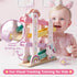 1 4 2 Lehoo Castle Wooden Car Ramp Toys for Year Old Girl Birthday Gifts, Unicorn Montessori Toys for One Year Old