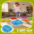 Scvcid 6pcs 2 3 4 5+ Rechargeable Stepping Stones for Kids, Music and Light Up Non-Slip Balance Sensory Toys