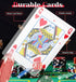 5X7 Inch BIERDORF Jumbo Playing Cards Deck of Cards Big Card Games for Families Oversized Casino Theme Party