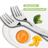 Lehoo Castle Kids Silverware, 6Pcs Toddler Utensils Set, Stainless Steel Forks, Spoons, Knives for Kids (Insect)