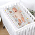 Watercolor Circus Animals Changing Pad Covers, Baby Monkey, Elephant, Rabbit, Pig, Soft Fitted Mats 32''x16''