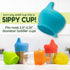 Healthy Sprouts 5 Pack Silicone Sippy Cup Lids - Spill Proof, Fits Any Cup, BPA-Free, Durable & Soft for Babies