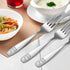 Pimoys 9-Piece Stainless Steel Toddler Silverware Set - Kids Forks & Spoons, Dishwasher Safe