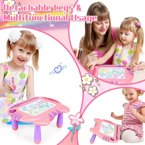 3-4 3,Learning 3 4 5 6 Toddler Toys,Toys for Year Old Girls,Magnetic Drawing Doodle Board for Toddler Educational Baby