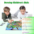 100 Piece Dinosaur Jigsaw Puzzle for Kids Ages 4-8, Educational Learning Toys for Boys & Girls - Unique Pieces