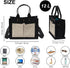 ESVAN Women's Multi-Functional Tote Bag - Stylish Crossbody for Work & Travel