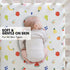 2 Pack Set, Little Grape Land Crib Sheets for Boys and Girls, Baby Neutral Crib Fitted Sheets for Standard Crib