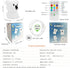 Setting Large Koala Night Lights Kid Bedside Bedroom Light, Nursery Moon lamp, Portable Color Changing Care Lamps