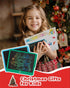 15 Inch 3 4 5 6 7 8 KOKODI LCD Writing Tablet with Anti-Lost Stylus, Erasable Doodle Board Colorful Toddler Drawing