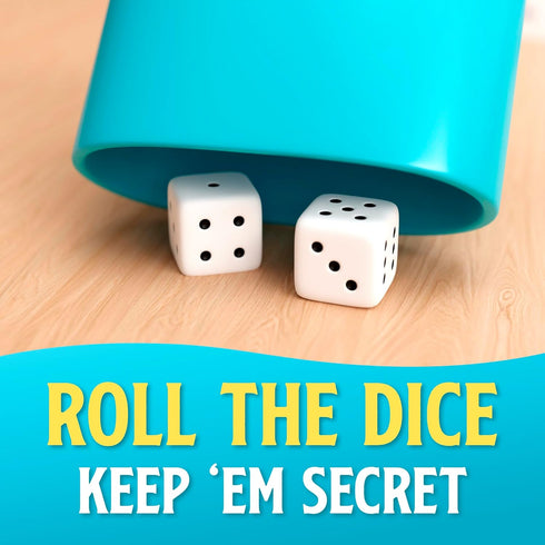 Bamboozled Bluffing Dice & Card Game, Family-Friendly Party Game for Kids, Teens & Adults, Fast to Learn