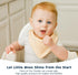 Water-Resistant Tiny Twinkle Bandana Bibs for Infants - Absorbent Teething Scarf