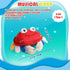 18 Tummy Baby Toys Months - Crawling Crab Time Toy with Musical Dancing Walking Bouncing Learning, Toddler Sensory
