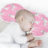 Dalmatian Dogs On Pink Muslin Burp Cloths for Baby, 2 Pack 100% Cotton Washcloths for Boy and Girl