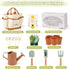 Set Dreamon Gardening Toys for Kids, Quality Garden Tool Kit Includes Tote Bag, Gloves, Shovel, Rake, Cultivator