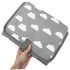 TOYANDONA Portable Changing Pad Compact Diaper Changing Mat for Travel Outdoor Use Stylish Design Safe Materials