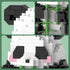 Set, 504PCS 14+ Finger Rock Creator Panda Bamboo Building Cute Panda Micro Bricks Building Kit, Party Favors for Adults