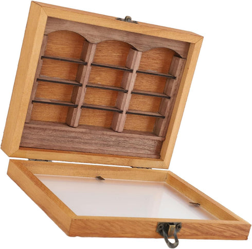Miniature Book Boxes Display Case Cabinet Anxiety Relief Books Shaking Bookshelf Toy for Living Room Desk Ornament