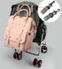 Ybberik Backpack Pack Diaper Bag Travel with Stroller Straps, Insulated Pockets, Water Resistant Baby Diaper Bag