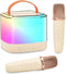Xiwoa Karaoke Machine for Kids,Portable Bluetooth Speaker with Wireless Microphone for Illusionary Flowing