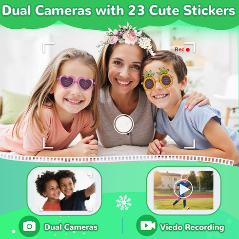 2.8" 3-10 (32GB) Lapare Kids Smart Phone Toy for Boys, Touchscreen Cell Phone Toy with Dual Camera, Game, Music Player