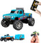 BINGONE Mini Rc Truck,1:64 Scale Monster Truck Remote Control Car with Lights,