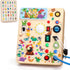 Grarain Busy Board for Toddlers - Montessori Educational Toy for 1-3 Year