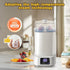 8 1 Baby Bottle Steamer and Dryer: in Compact Electric Steam - Portable for Travel and Home Use - for Baby Bottles