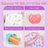 6-Piece Set 1024 Inch CARANOVO Baby Doll Feeding Magic Bottles & Pacifiers for Dolls, Disappearing Milk & Juice
