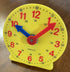 Learning Clock for Kids, Student Learning Clocks Teaching Time 12/24 Hours Geared Clock for 4+ Years