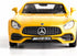 1:36 Scale Diecasting Alloy Car Model Mercedes-Benz AMG GTS, Pull Back Vehicles Toy for Kids Gift (Yellow)