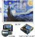 MaxRenard Starry Night Puzzle 1000 Pieces, Van Gogh Artwork Jigsaw Puzzle for Adults, Family Game