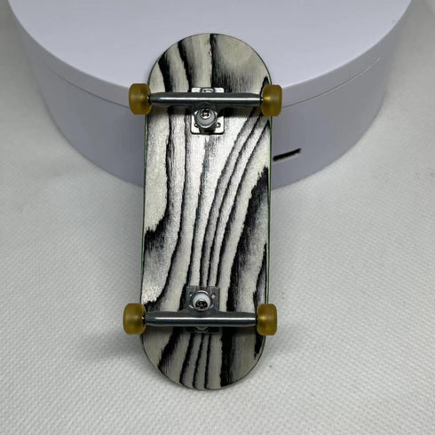 75D Urethane Pro Fingerboard Wheels, Clear Amber Bearing Wheel, Handmade Polyurethane-Ultra Spin Bearings - 7.8 * 4.8mm