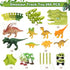 great dachong 266 3-5 2 Set, 3 4 5 6 7 Dinosaur Track Toys, PCS Dinosaur Toys for Kids Create A Dinosaur World Road