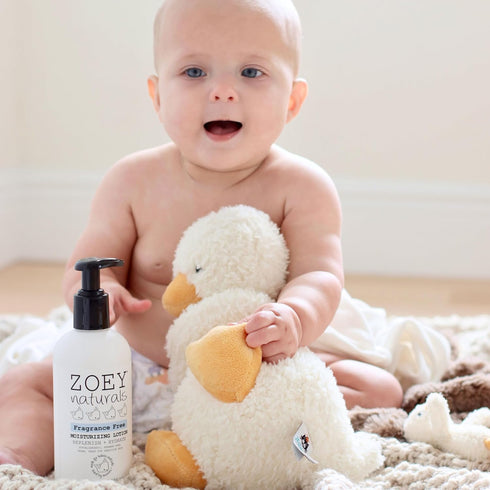 9.65 oz Zoey Naturals Fragrance-Free Baby & Toddler Lotion Pediatrician and Dermatologist Approved - Hypoallergenic