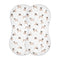 KICPOAY Muslin Baby Burp Cloths, Cute Pug Puppy Dogs Muslin Baby Rags Comfy